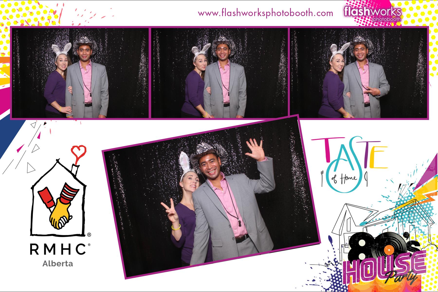 RMHC Alberta - Taste of Home Gala - 80s House Party | View more photos from the event at gallery.flashworksphotobooth.com/u/FlashworksPhotoboothInc/RMHC-Alberta-Taste-of-Home-Gala-80s-House-Party